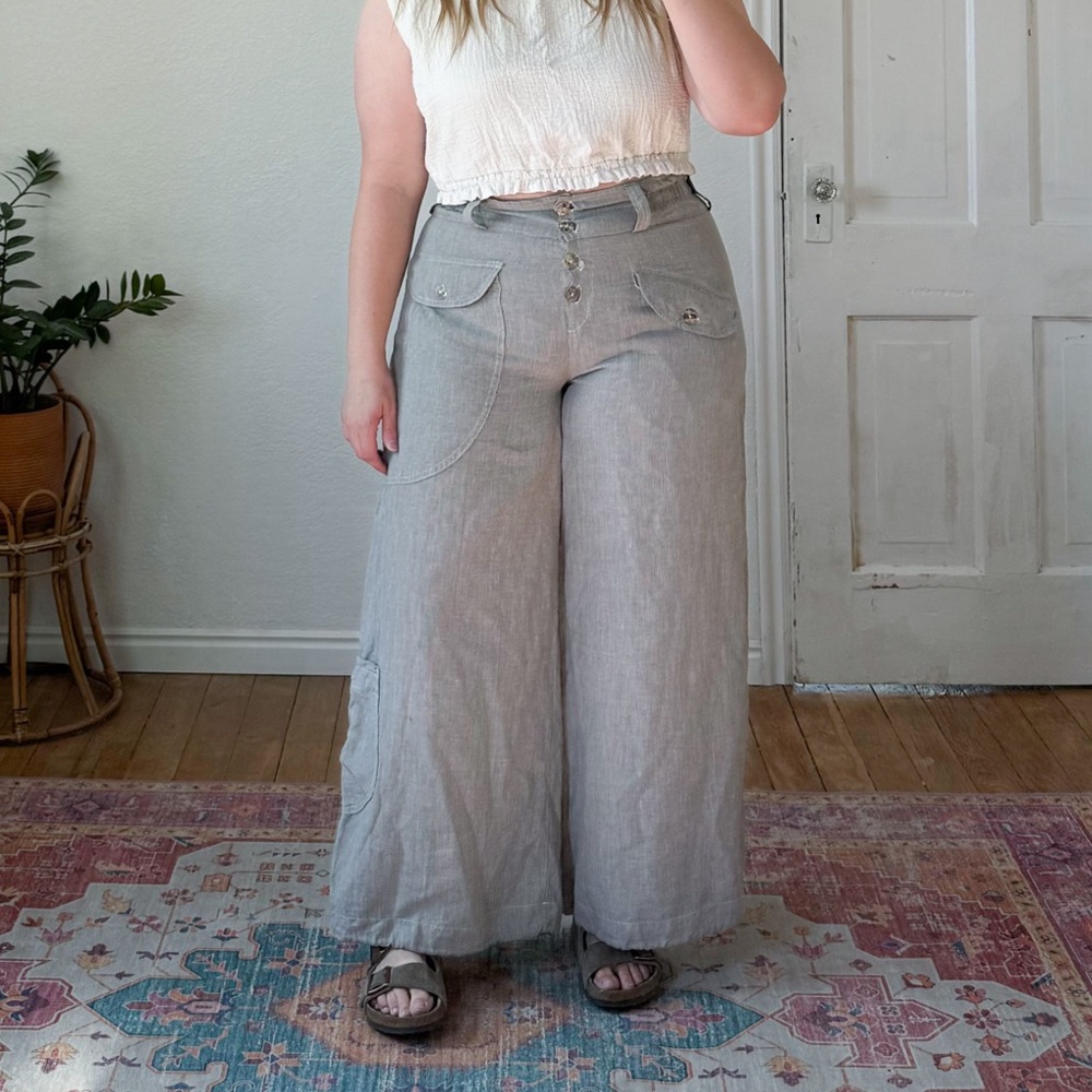 VTG completo collection RARE neutral wide/balloon leg pants